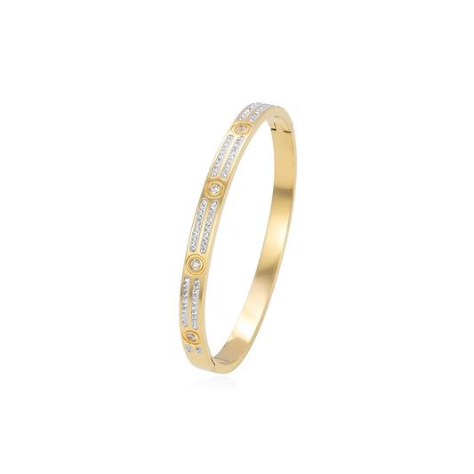 "C" BAGUETTE ARMREIF